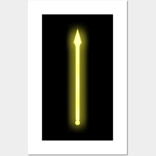 Spiritual Weapon (Yellow Spear) Posters and Art